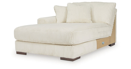 Lindyn Ivory Left-Arm Facing Corner Chaise from Ashley Furniture - Luna Furniture