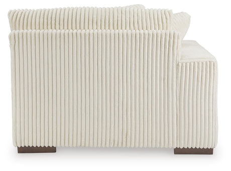 Lindyn Ivory Left-Arm Facing Corner Chaise from Ashley Furniture - Luna Furniture