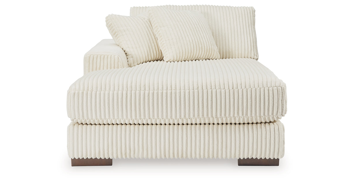 Lindyn Ivory Left-Arm Facing Corner Chaise from Ashley Furniture - Luna Furniture