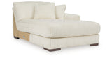 Lindyn Ivory 6-Piece Sectional with Chaise and Ottoman from Ashley Furniture - Luna Furniture