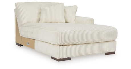 Lindyn Ivory 6-Piece Sectional with Chaise and Ottoman from Ashley Furniture - Luna Furniture