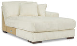 Lindyn Ivory Right-Arm Facing Corner Chaise from Ashley - Luna Furniture