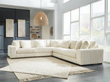 Lindyn Ivory 5-Piece Sectional from Ashley - Luna Furniture