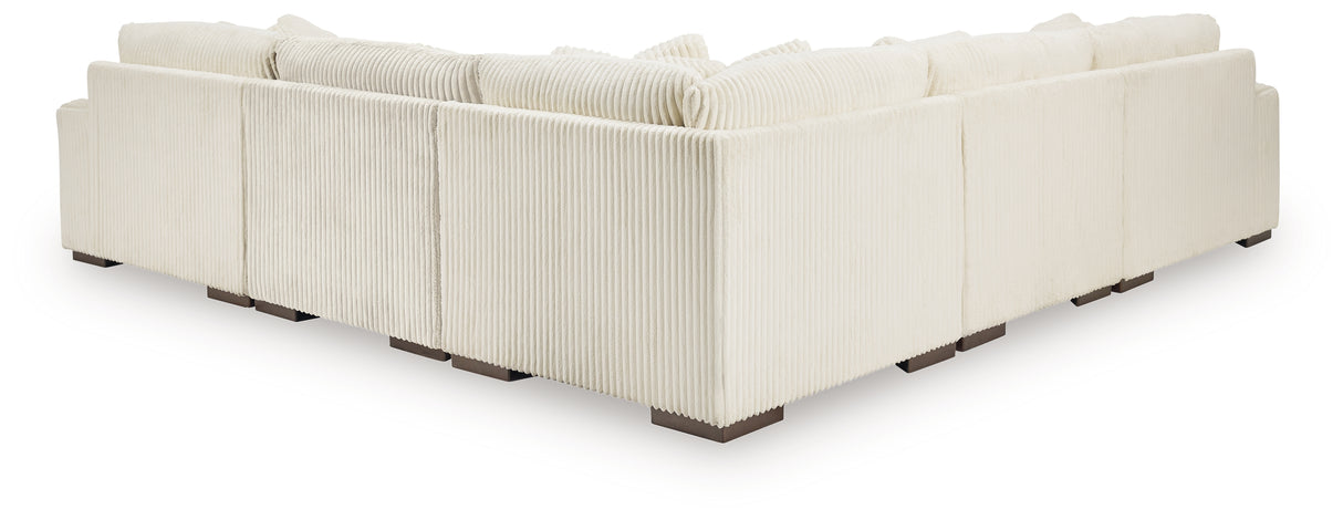 Lindyn Ivory 5-Piece Sectional from Ashley - Luna Furniture