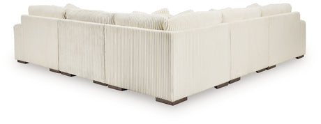 Lindyn Ivory 5-Piece Sectional from Ashley - Luna Furniture