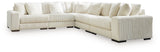 Lindyn Ivory 5-Piece Sectional from Ashley - Luna Furniture