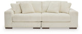 Lindyn Ivory 2-Piece Sectional Sofa from Ashley - Luna Furniture