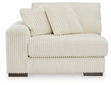 Lindyn Ivory Left-Arm Facing Corner Chair from Ashley Furniture - Luna Furniture