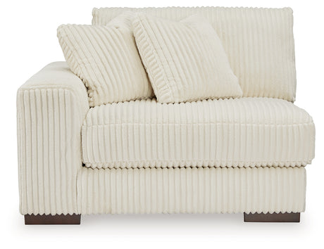 Lindyn Ivory Left-Arm Facing Corner Chair from Ashley Furniture - Luna Furniture