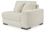 Lindyn Ivory Right-Arm Facing Corner Chair from Ashley - Luna Furniture