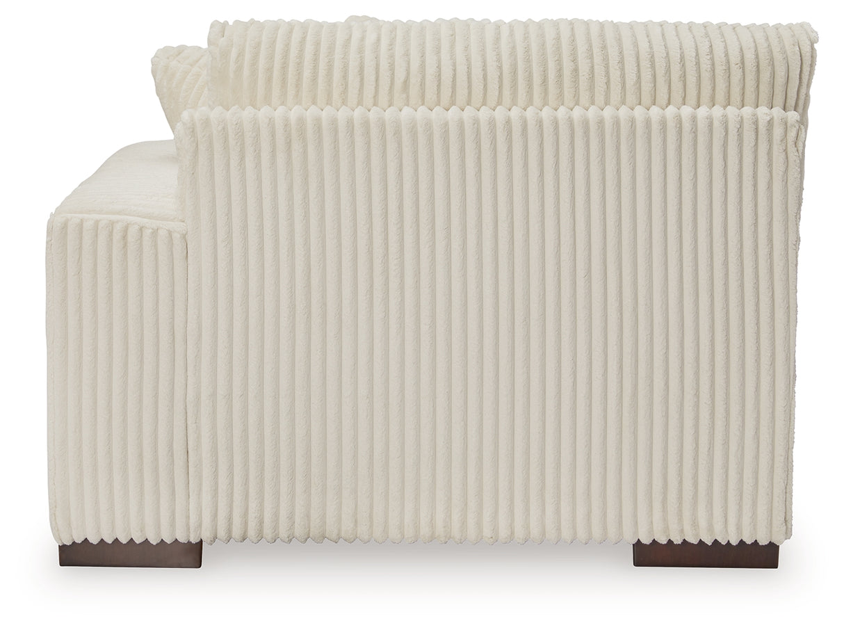 Lindyn 2-Piece Sectional, Chaise and Oversized Ottoman from Ashley Furniture - Luna Furniture