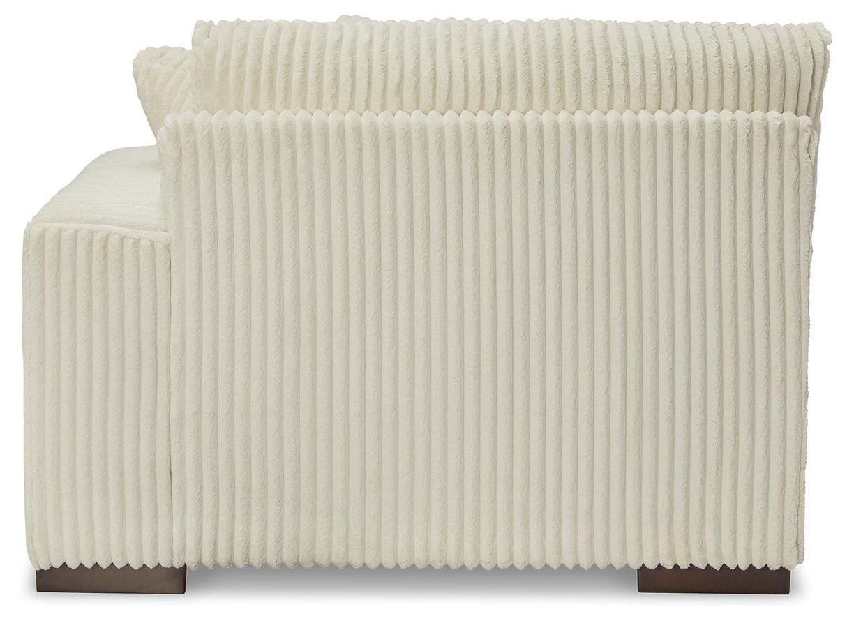 Lindyn 2-Piece Sectional, Chaise and Oversized Ottoman from Ashley Furniture - Luna Furniture