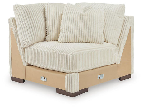 Lindyn Ivory 6-Piece Sectional with Chaise and Ottoman from Ashley Furniture - Luna Furniture