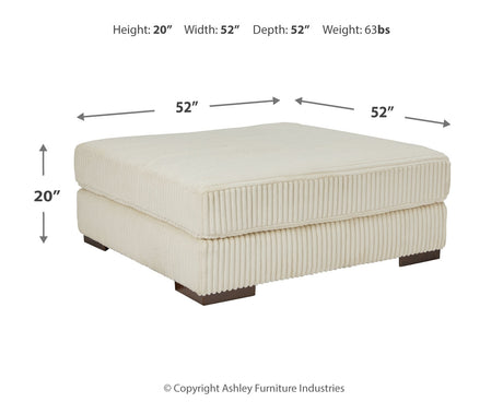 Lindyn Ivory 6-Piece Sectional with Chaise and Ottoman from Ashley Furniture - Luna Furniture