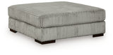 Lindyn Fog 5-Piece Sectional and Ottoman from Ashley Furniture - Luna Furniture