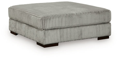 Lindyn Fog 5-Piece Sectional and Ottoman from Ashley - Luna Furniture