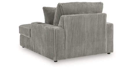 Lindyn Fog Chaise from Ashley - Luna Furniture