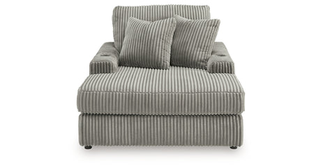 Lindyn Fog Chaise from Ashley - Luna Furniture