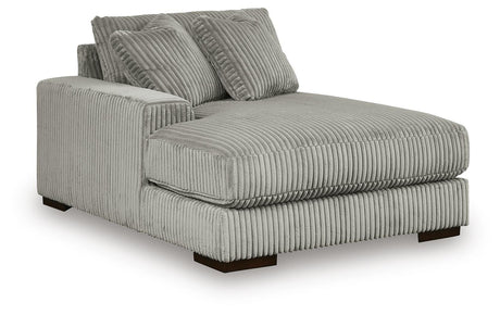 Lindyn Fog Left-Arm Facing Corner Chaise from Ashley Furniture - Luna Furniture