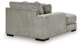 Lindyn Fog 5-Piece Sectional with Ottoman from Ashley - Luna Furniture