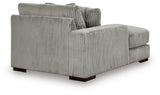 Lindyn Fog 4-Piece Sectional with Double Chaise from Ashley - Luna Furniture