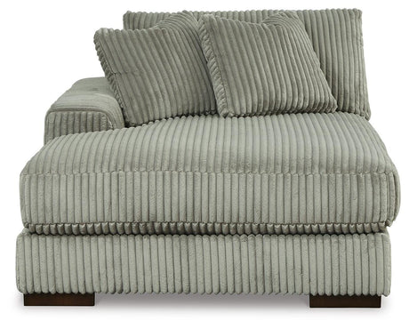 Lindyn Fog 5-Piece Sectional with Ottoman from Ashley Furniture - Luna Furniture