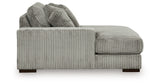 Lindyn Fog 4-Piece Sectional with Double Chaise from Ashley - Luna Furniture