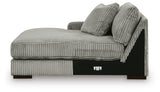 Lindyn 4-Piece Sectional, Chair and Ottoman from Ashley - Luna Furniture
