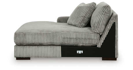 Lindyn Fog Left-Arm Facing Corner Chaise from Ashley Furniture - Luna Furniture