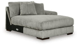 Lindyn Fog Right-Arm Facing Corner Chaise from Ashley - Luna Furniture