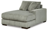 Lindyn Fog 3-Piece Sectional and Chair from Ashley - Luna Furniture