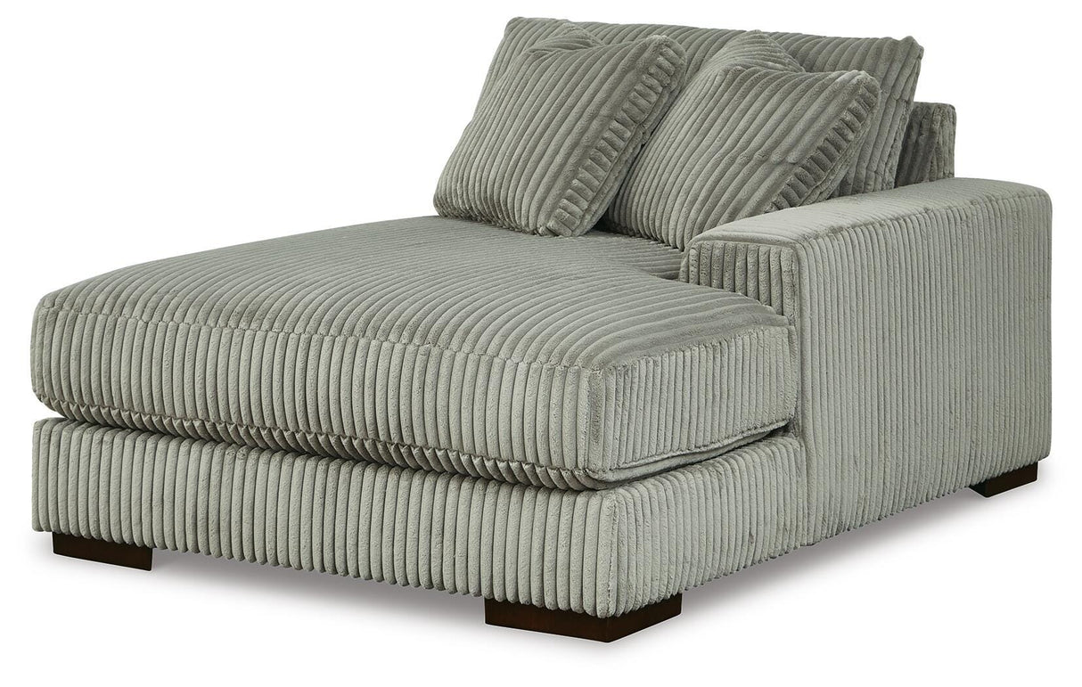 Lindyn Fog Right-Arm Facing Corner Chaise from Ashley - Luna Furniture