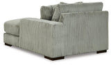 Lindyn Fog 4-Piece Sectional with Double Chaise from Ashley - Luna Furniture