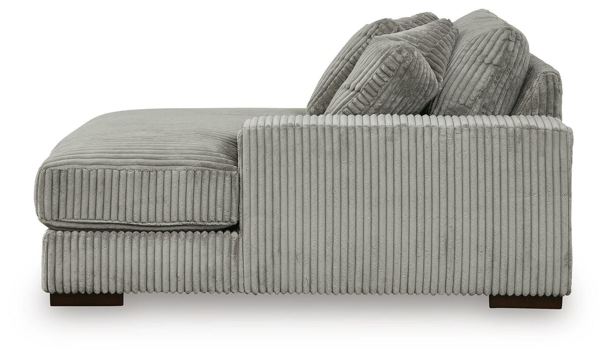 Lindyn Fog 3-Piece Sectional and Chair from Ashley - Luna Furniture