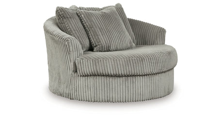 Lindyn Fog 3-Piece Sectional and Chair from Ashley - Luna Furniture