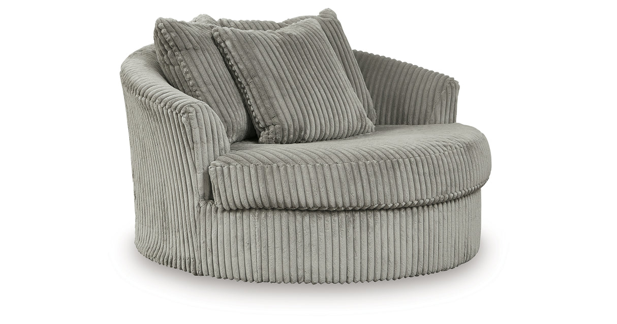 Lindyn 4-Piece Sectional, Chair and Ottoman from Ashley - Luna Furniture