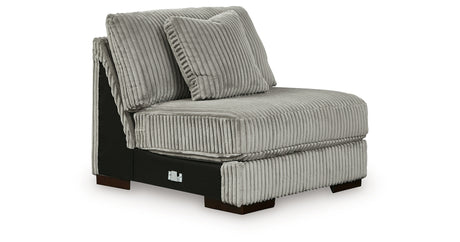 Lindyn Fog 3-Piece Sectional and Chair from Ashley - Luna Furniture