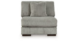 Lindyn Fog 3-Piece Sectional and Chair from Ashley - Luna Furniture