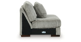 Lindyn Fog 5-Piece Sectional with Ottoman from Ashley Furniture - Luna Furniture