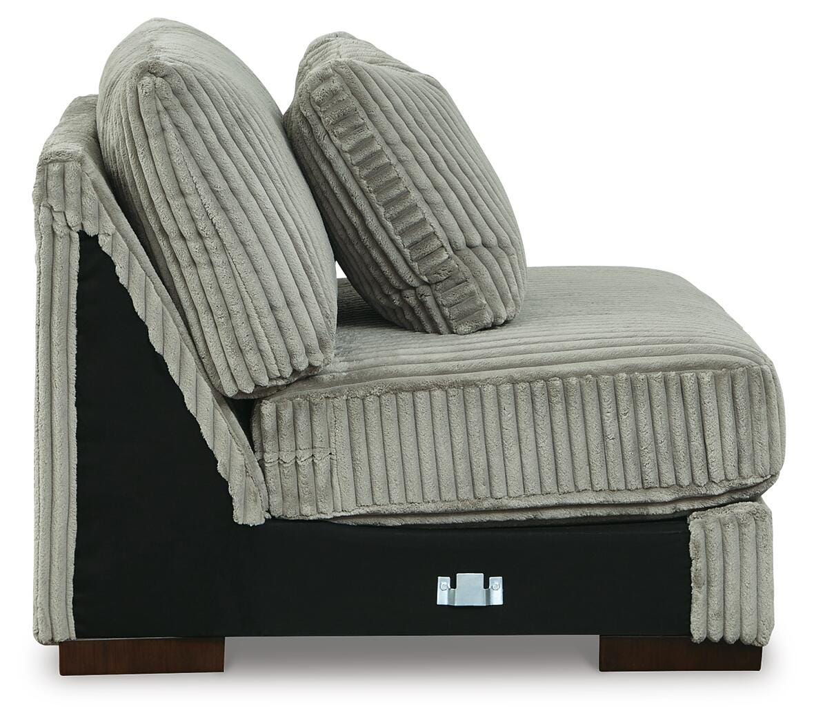 Lindyn Fog 3-Piece Sectional and Chair from Ashley - Luna Furniture