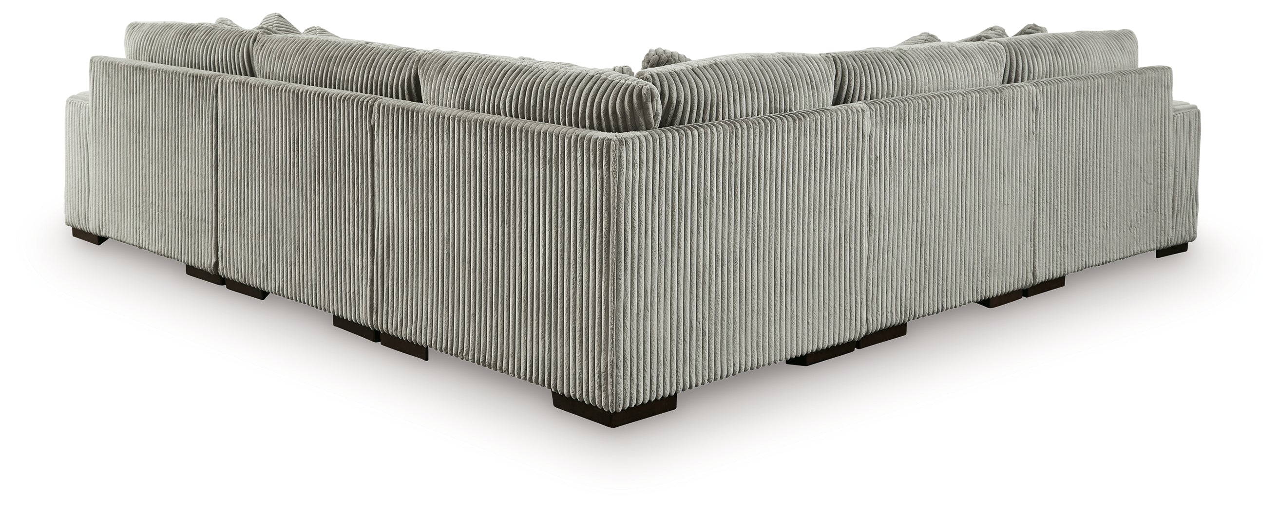 Ashley Lindyn Fog 5-Piece Sectional – Luna Furniture