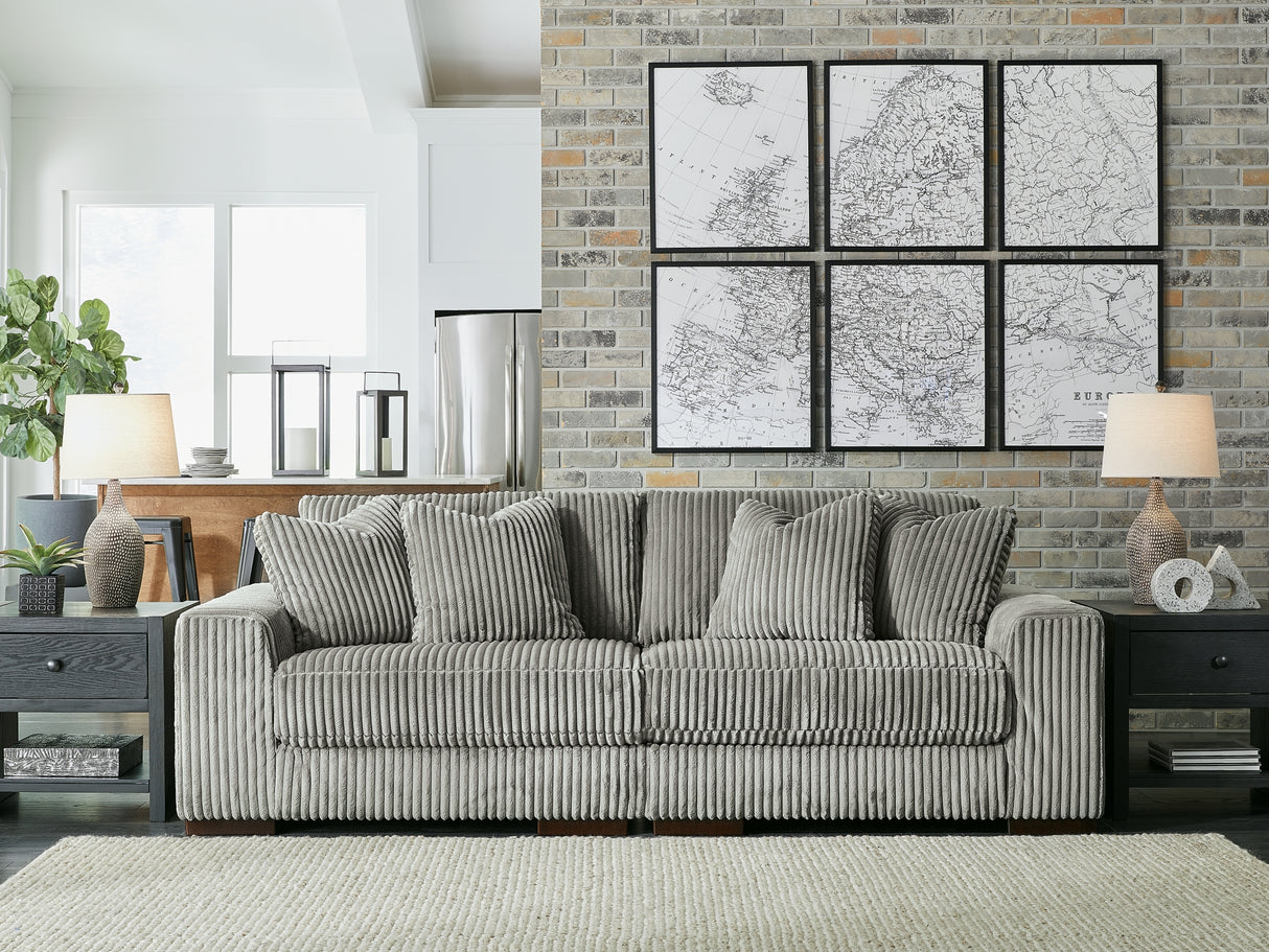 Lindyn Fog 2-Piece Sectional Sofa from Ashley Furniture - Luna Furniture