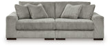 Lindyn Fog 2-Piece Sectional Sofa from Ashley - Luna Furniture