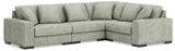 Lindyn Fog 4-Piece Sectional from Ashley - Luna Furniture