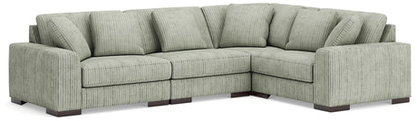 Lindyn Fog 4-Piece Sectional from Ashley - Luna Furniture
