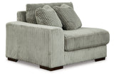 Lindyn Fog 3-Piece Sectional and Chair from Ashley - Luna Furniture
