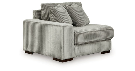 Lindyn Fog 3-Piece Sectional and Chair from Ashley - Luna Furniture
