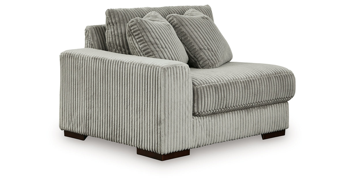 Lindyn Fog 2-Piece Sectional Sofa and Oversized Swivel Accent Chair from Ashley - Luna Furniture