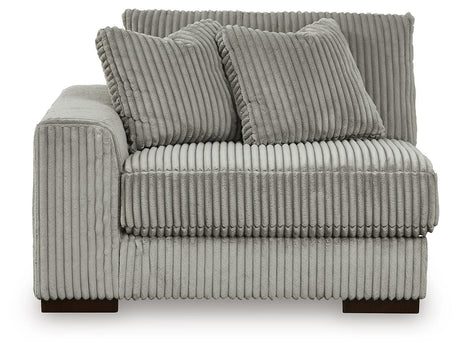 Lindyn Fog Left-Arm Facing Corner Chair from Ashley Furniture - Luna Furniture