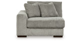 Lindyn Fog 2-Piece Sectional Sofa and Oversized Swivel Accent Chair from Ashley - Luna Furniture